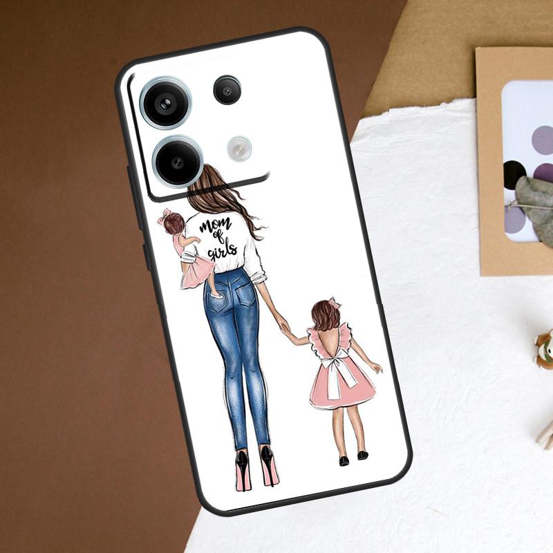 Mutter und Tochter Hülle Für Redmi Note 13 Pro Plus 9 10 11 12 Pro 9S 10S 11S 12S Hülle Für Redmi 12 C 10C 13C