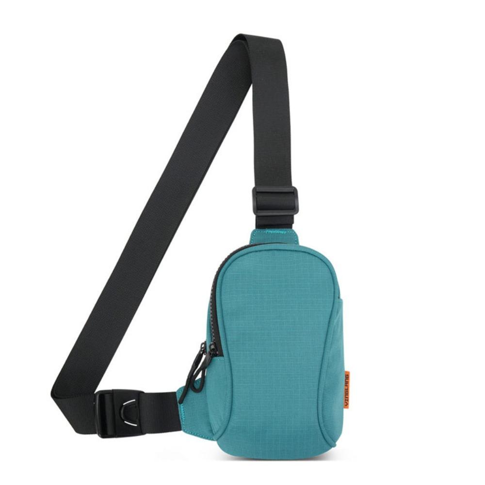 Solid Color Mobile Sports Chest Bag Storage Sports Shoulder Crossbody Bag Mobile Shoulder Bag  Boys