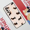 Cute Dachshund Dog Hot Case For Samsung Galaxy A06 A16 A36 A56 A55 A35 A33 A53 A13 A23 A17 A54 A34 A14 A52 A32 A15