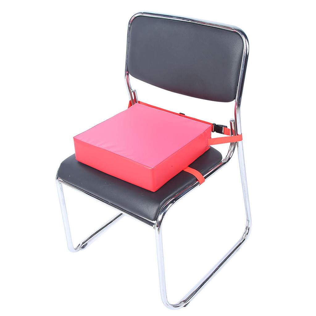 Adjustable Removable Baby Dining Chair Booster Cushion Kids Highchair Seat PadRed