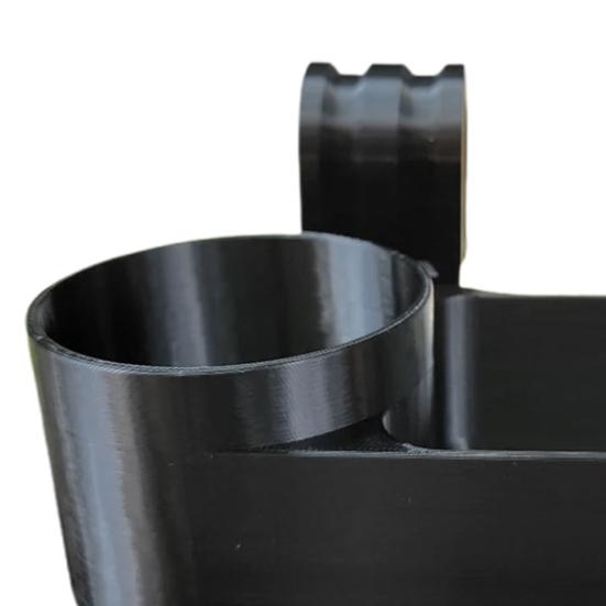 Snack Tray Cup Holder Anti-Spill Multipurpose Tool-Free Installation Side-Mounted Tray with Cup Holder for Wonderfold Wagon