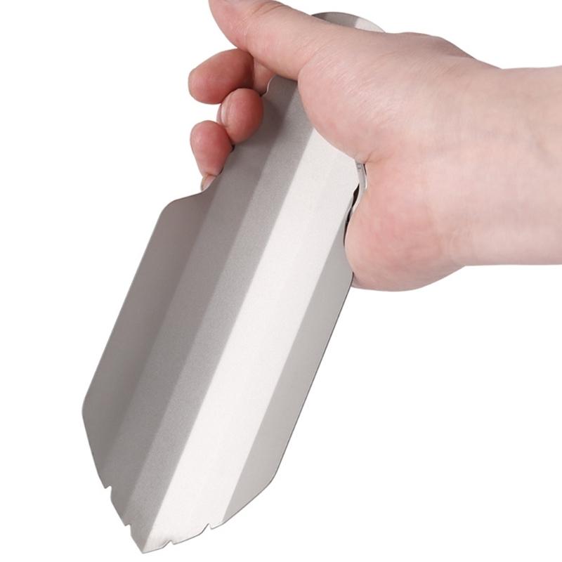 Durable Titaniums Hand Trowel Outdoor Premium Camping Trowel Designed for Lightweight Backpacking and Outdoor Efficiency