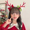 Elf Antlers Headband Santa Claus Christmas Elf Headband Christmas Headband  Party