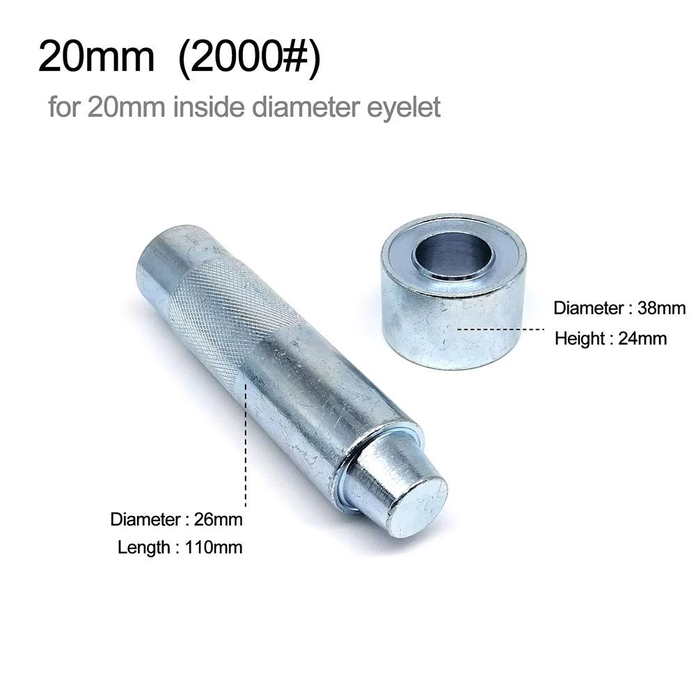

1 шт. DIY аксессуары кожа люверсы форма углеродистая сталь люверсы монтажный инструмент 2000# 20mm