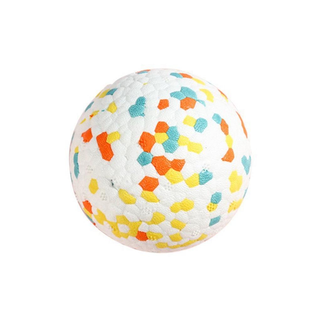 ETPU Indestructible Dog Ball, Heavy Duty Chew Ball for Aggressive Chewers, 6.5cm & 7.5cm High Bounce Fetch Toy