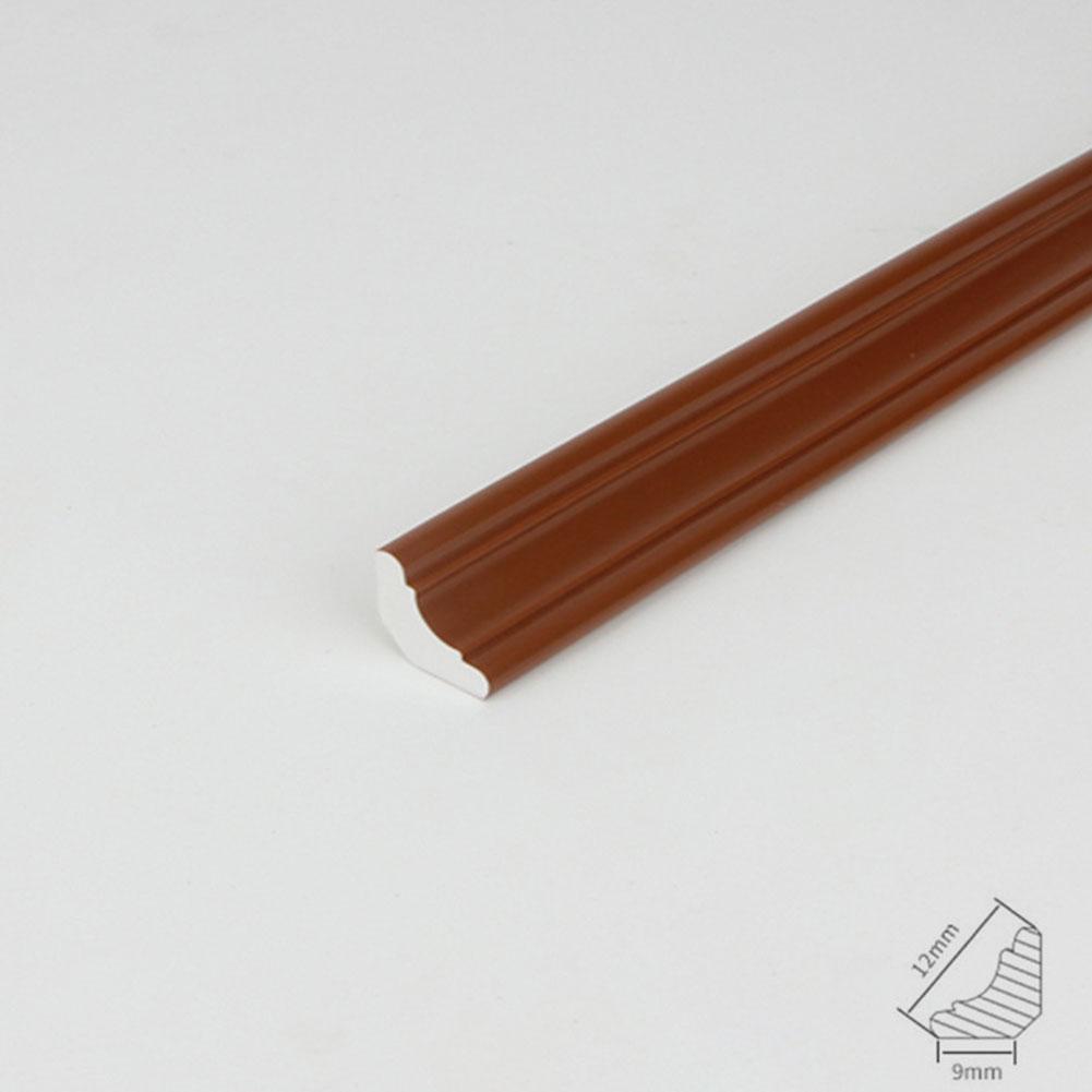 3D Foam Wall Edge Strips Stickers 230CM Self-Stickers Waterproof Baseboard Corner Waist Line Sticker Wallpapers Home Decoration