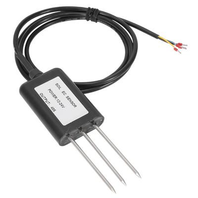 RS485 Waterproof Soil Salinity EC FC Sensor Transmitter Soil Conductivity Detector Tester