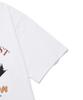 FALLETT Old Car Short Sleeve T-Shirt White