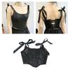 Elegant Solid Color Corset for Women Ladies Dress Corset Fashion Female Stretch Rope Waist Trainer for Prom Party