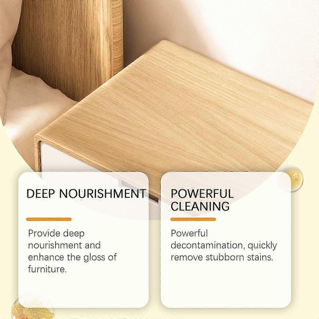 Natural Beeswax Furniture & Floor Spray - Waterproof, Scratch & Crack Repair, Restores Shine, Eco-Friendly 120ml