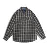 Unisex Frühling Retro Karomuster Langarmhemd - Lockerer, lässiger Preppy-Stil für Männer & Frauen