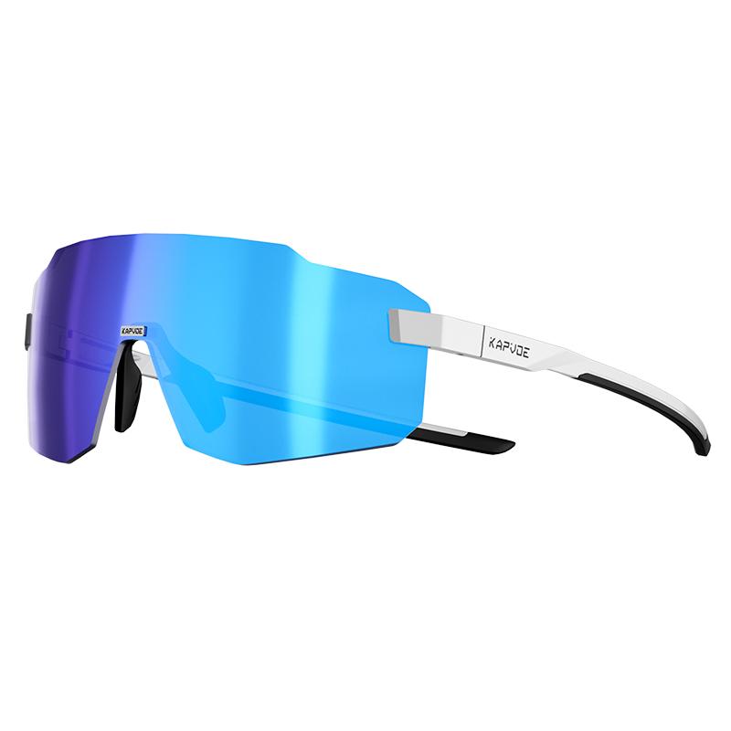 Kapvoe Fashion Ultralight Photochromic Cycling Glasses Men Road Bike Sunglasses MTB Women Windproof UV400 Bicycle Running Glasse