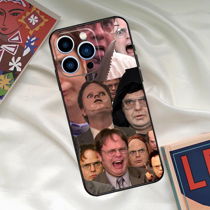 Best of Dwight Schrute Phone Case For iPhone 16 14 13 12 11 15 17 Pro Max 15 16 Plus 13 Mini 16e 17 Air Funda Cover