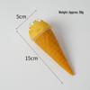 Ice Cream Toy Cone Simulation Display Props for Cold Drink Shop