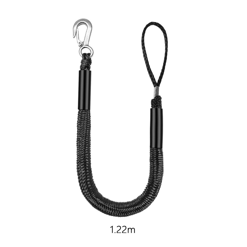 2 Stück Anker Bungee Dockleine Zubehör Premium für Kajak Ponton