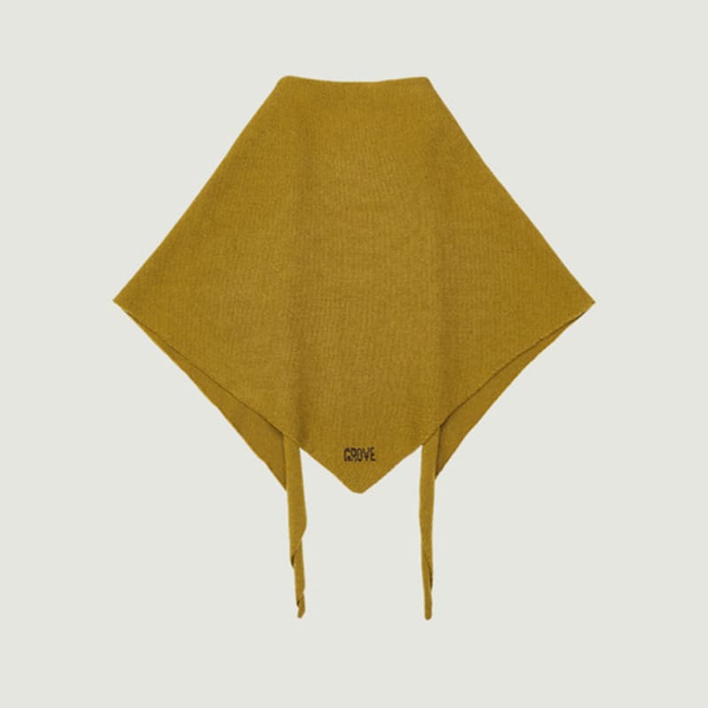 Grove 25FW ÉCHARPE TRICOT ELENA (OLIVE)