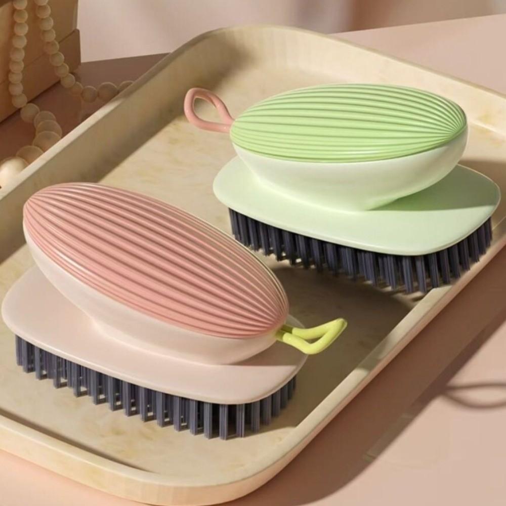 Shell Shaped Cleaning Brush Hard Bristle Floor Brush Durable Carpet Brush  Bathroom Sink