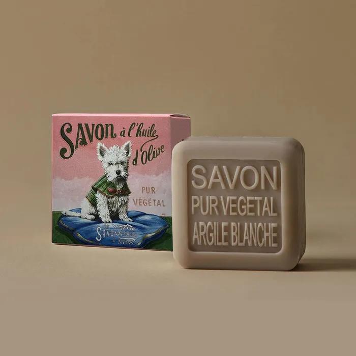 French Natural Cleansing Soap Beauty Paper Case 100g