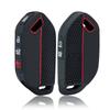 Silicone Key Case for Kia Ev9 K3 K5 Carnival Picanto GT Line Sorento MQ4 KA4 2026 Key Holder 5/6/7 Buttons Cover Remote Shell