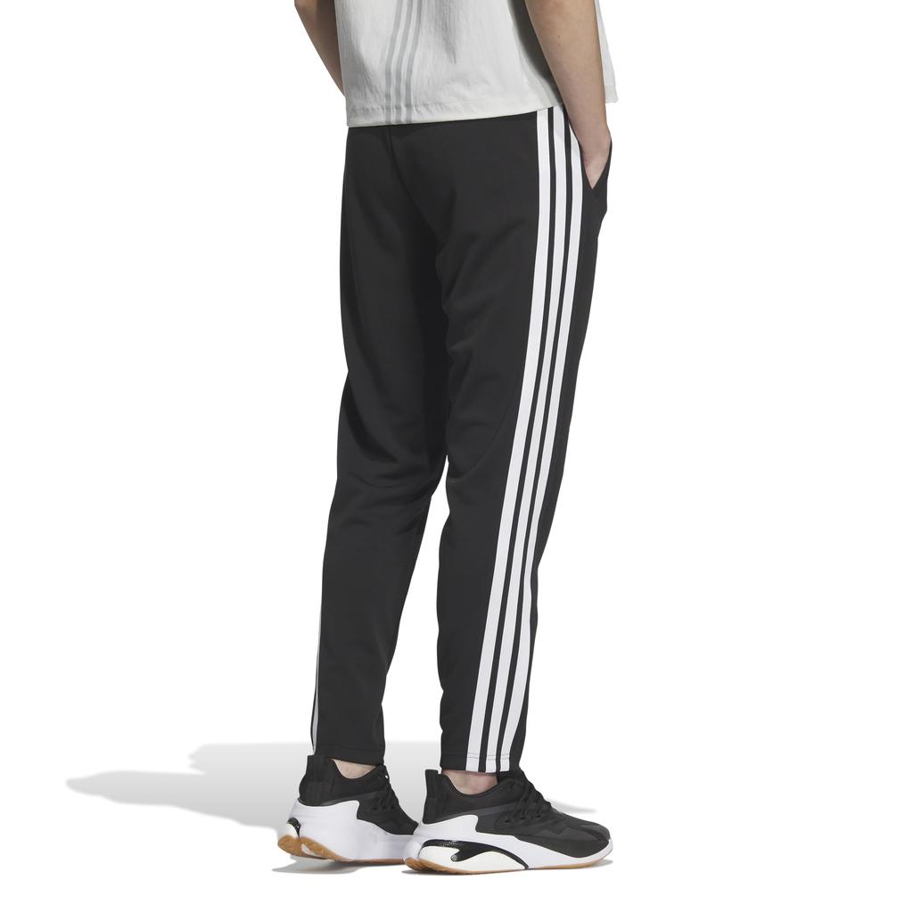 Adidas Jersey Bottoms Double Knit Track Pants Men's 3-Stripes Black/White (JV6990)