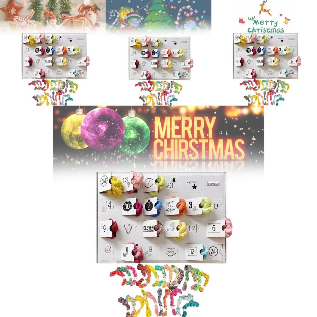 2024 The Yarn Advent Calendar Delightful Gift Box For Holiday Celebrations And Craft Lovers