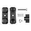 Universal 60mm Short Long Double Socket Arm Camera Clamp Mount for 20mm Ball Bases Compatible for Cameras Phones