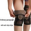 Copper-Infused Silicone Knee Pads for Cycling, Mountaineering, and Basketball