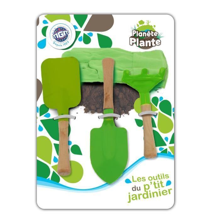 Mgm les outils du p'tit jardinier - 3 pièces + gants