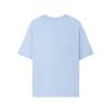 Skechers Sports Lifestyle Series Comfortable Loose Short Sleeve Breathable T-Shirt Unisex Tops Xenon-Blue L225U048-0356