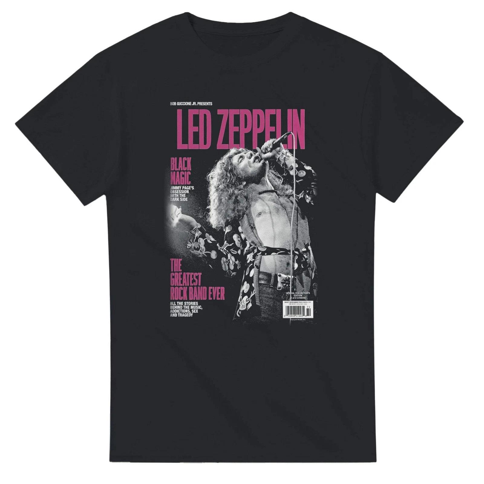 LED ZEPPELIN T-Shirt | Classic Rock Band Tee | Vintage Music Gift | Heavyweight XL