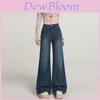 High Waist Flared Jeans For Women With Stretch Denim For Casual Spring Fashion