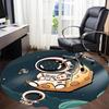 1 Stück Weltraum-Entdecker Büro Runder Teppich, Unter Bürostühlen Schlafzimmer Wohnzimmer Heimdekoration, Raumdeko