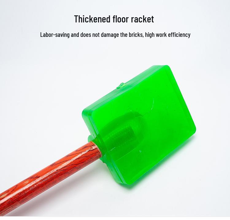 Heavy-Duty Rubber Tile Tapping Hammer for Flooring and Paving