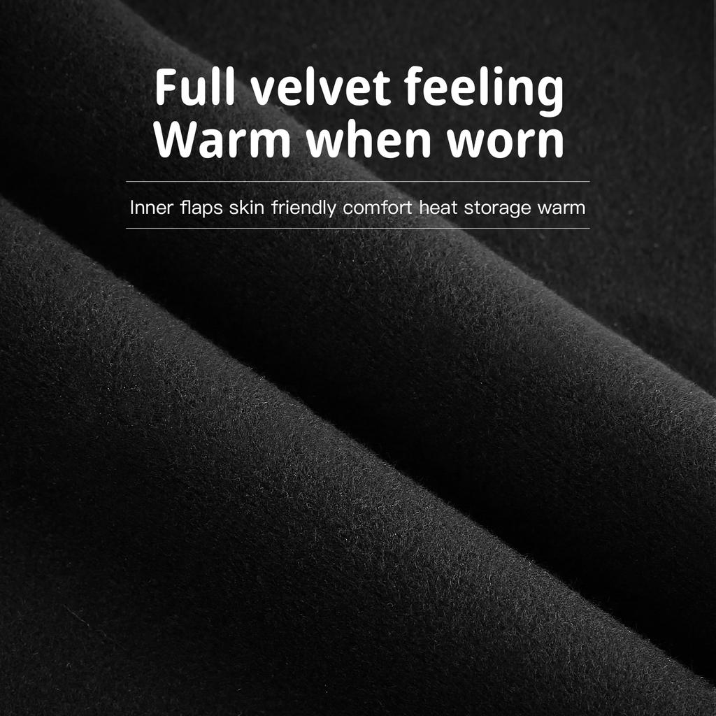 Outdoor Autumn And Winter Children'S Sports Running Cycling Touch Screen Warm Gloves With Plush Insulation For Cold Cycling