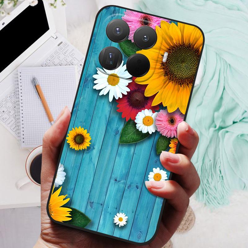 For Xiaomi 15T Pro Case Lion Wolf Silicone Soft Back Cover For Xiaomi Mi 15T Pro Phone Case 15TPro Protective Shell Fundas Coque