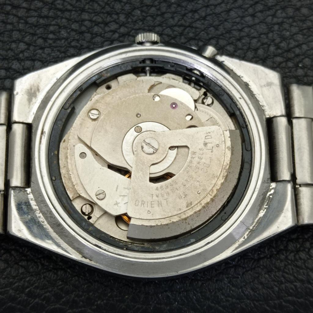 GENUINE VINTAGE ORIENT CRYSTAL AUTOMATIC 46943 JAPAN MENS WATCH a700736-5 R204-a700736