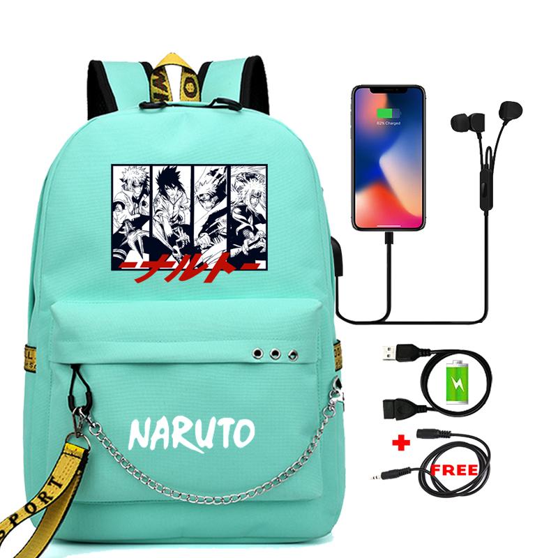 Anime Bookbag Teenage Backpack Unisex School Bag for Boy Girl Cartoon Printing Laptop Bagpack Back To School