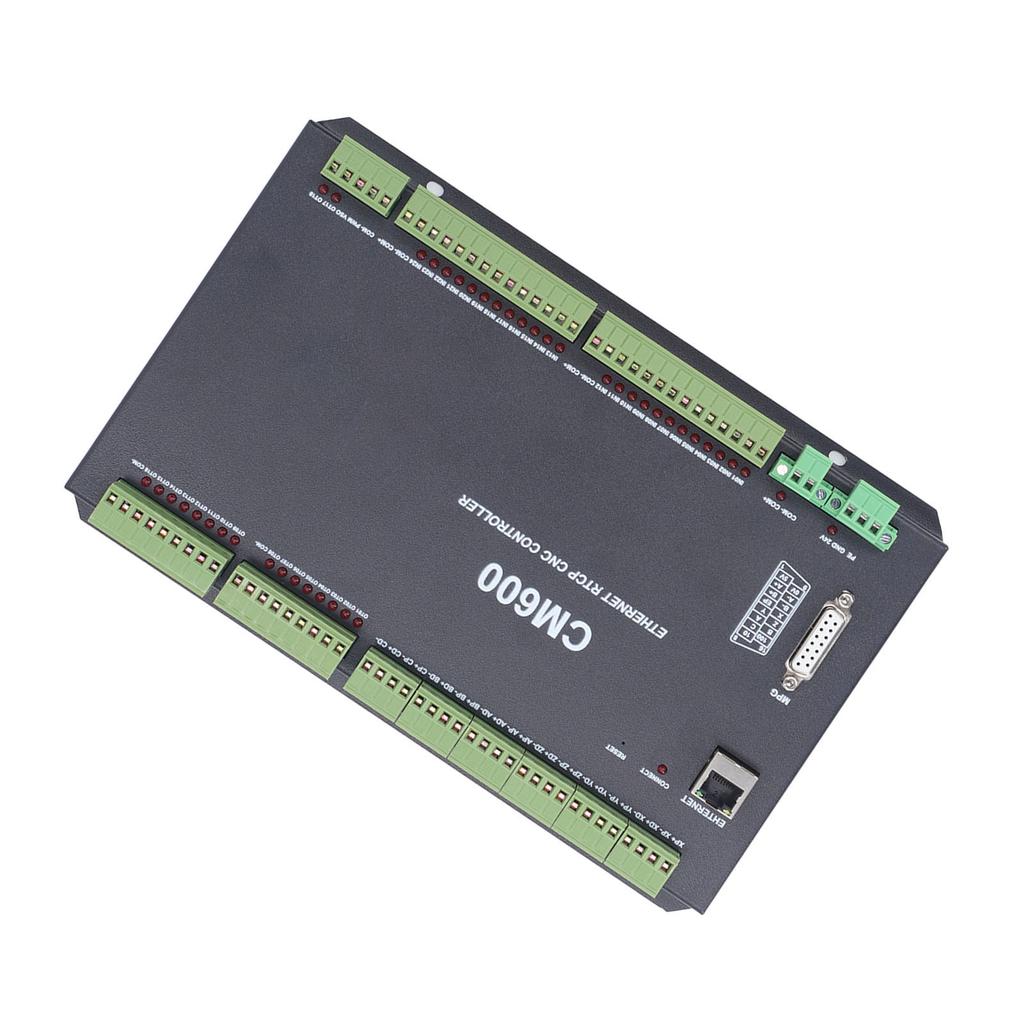 CNC Motion Controller 6 Axes Breakout Board Control Card 1Mhz 24V with Ethernet Communication
