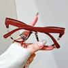 Retro Fashion Anti-blue Light Cat Eye Reading Glasses Unisex Trendy Oversized Presbyopic Eyeglasses