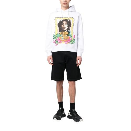 DSquared2 Mens Bob Marley Hoodie
