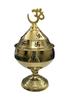 RSINC Akhand Diya for Puja in Brass (14 Cms) Diya Brass