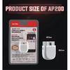 Autel MaxiAP AP200 Scanner OBD2 Bluetooth Lettore Codici OBD 2 per Autoveicoli Strumenti Diagnostici Scanner per Tutti i Sistemi prima dell'anno 2017