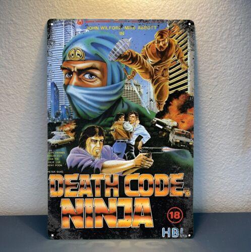 Металлический плакат фильма «Код смерти» Коллекционная жестяная табличка 20x30 см 20x30cm（7.8x11.8inch）