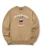 TRIPSHION Dont Hit Me With Flowers Graphic Crew Neck - Beige