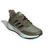 Adidas EQ21 Comfortable Fabric Durable Low-Top Running Shoes Men Sneakers Olive-Green H68086