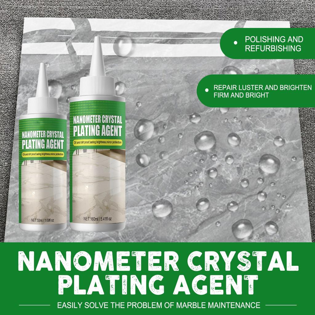 Stone Crystal Plating Agent Polishing Nano Crystal Liquid Tile Scratch Care Brightening Restoration 160ml/50ml