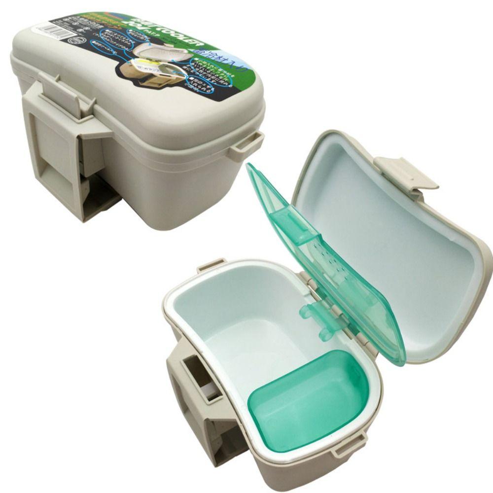 Plastic Insulated Live Bait Box Leakproof Design Fishing Tackle Box Bait Container Outdoor Use