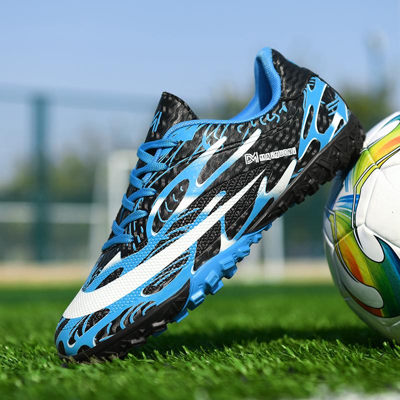 Football shoes broken nails, wear-resistant artificial grass training shoes for primary and secondary school students, adult short nails