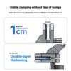 TELESIN S3-EAK-03 Motorcycle Windshield Mount for GoPro DJI Insta360 Sports Cameras Clamp Bracket
