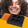 4 Holes Dental Shading Light Box Composite Resin Mixing Well Light-Proof Storage Hading Color Toning Case Dentist Material